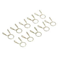 10X Kraftstoffschlauch Schlauch Federklemme Clip 7mm Für Motorrad ATV Roller