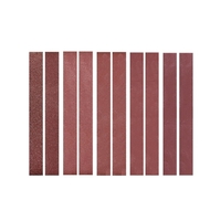 10x300mm 10er Pack Schleifbänder (je 2 mit 120 240 400 800 1000 Körnungen) Aluminiumoxid-Schleifband Schleifpapier Schleifpapier für Bandschleifer