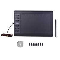 10x6 Zoll Professional Graphics Drawing Tablet 12 Express-Tasten
