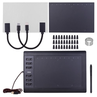 10x6 Zoll Professional Graphics Drawing Tablet 12 Express-Tasten