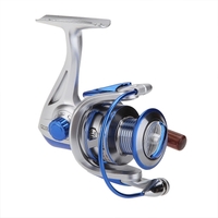 11 + 1 Kugellager 5.1:1 richtige linke Hand zusammenklappbar Wechselgriff Spinning Reel Fishing Fanggeräte