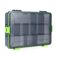 11 Fächer Wasserdichte Angelgerät Box Fischköder Löffel Haken Köder Aufbewahrungskoffer Dienstprogramm Box