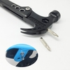 11 in 1 Edelstahl und Aluminium Multifunktionale Klappwerkzeug Tragbare Klauenhammer Zangen Cutter Flaschenöffner