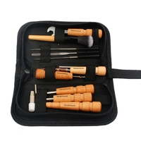 11 Stück Gitarre Reparatur Wartung Reinigung Kits Praktische Repair Tool Set für Gitarre Ukulele Bass Banjo Violine