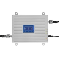 110-220 V Tri-Band-Verstärker 900 1800 2100 GSM DCS WCDMA 2G / 3G / 4G LTE Universeller Signalverstärker Intelligent Repeater Kit