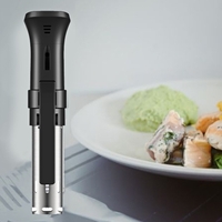 1100 W Sous-Vide-Kocher,  wasserdichte,  leise Kochmaschine mit genauer Temperatur- und Zeitsteuerung,  Bildschirm,  Kochbuch