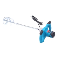 110V 2100W Handheld Elektrische Mixer Elektrische Zement Mixer Rührer 6-Speed Hand Lenkrad Mixer Beton mixer für Mörser Farbe Schlamm Mörtel 800rpm