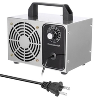 110V tragbares Ozon 10g / h Generator Maschine Luftfilter Luftreiniger Lüfter für Heimauto Formaldehyd