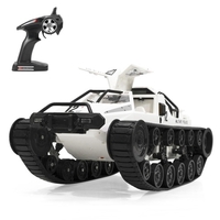 1/12 2, 4 GHz wiederaufladbare RC Panzer Auto Fernbedienung Auto 360 ° drehbares Fahrzeug