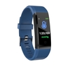 115 plus Smart Armband 0, 96 Zoll TFT Bildschirm 90mAh Herzfrequenz Blutdrucküberwachung Kalorien Fitness IP67 Wasserdicht BT Alarm Sport Armbanduhr für Android / iOS