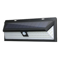 118 LEDs Solarbetriebene Lampe PIR Bewegungsmelder Wandleuchte