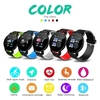 119plus 1.3in Intelligente Uhren Herzfrequenz-Überwachungsuhr Sportuhren Armband Wasserdichte Smartwatch