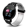 119plus 1.3in Intelligente Uhren Herzfrequenz-Überwachungsuhr Sportuhren Armband Wasserdichte Smartwatch