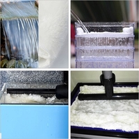 12 * 100 cm Magic Aquarium Filter Pad Hohe Permeabilität Filterdecke für Frischwasser & Salzwasser Aquarium Aquakultur