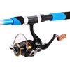 12 + 1BB 5, 1: 1 Übersetzungsverhältnis Leichte Spinnangelrolle mit kostenloser Ersatzspule für River Lake Sea Fishing