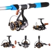 12 + 1BB 5, 1: 1 Übersetzungsverhältnis Leichte Spinnangelrolle mit kostenloser Ersatzspule für River Lake Sea Fishing