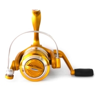 12 + 1BB Kugellager 5.2: 1 Leichtes Spinnen Fischen Reel Tackle Aluminium Spule Faltbare Griff Rollen Angelgerät 1000 3000 4000 5000 6000 Serie