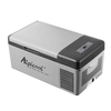 12 / 24V 15L Autokühlschrank Gefrierschrank Kühlbox Kühler Autokühlschrank Kompressor BT Connected App Control / 3 Stufen Spannungseinstellbar / LED-Digitalanzeige für Outdoor-Aktivitäten Picknick Camping