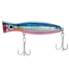 12 cm / 45g Große Popper Locken Künstliche Seal Locken 3D Augen Harter Popper Fischköder mit Haken und Ring für Salzwasser Süßwasser