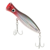 12 cm / 45g Große Popper Locken Künstliche Seal Locken 3D Augen Harter Popper Fischköder mit Haken und Ring für Salzwasser Süßwasser