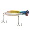 12 cm / 45g Große Popper Locken Künstliche Seal Locken 3D Augen Harter Popper Fischköder mit Haken und Ring für Salzwasser Süßwasser