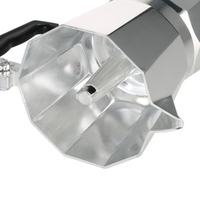 12-Cup Aluminium Espresso Percolator Kaffee Herd Hersteller Mokka Topf für den Einsatz auf Gas oder Elektroherd