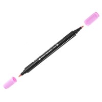 12 Farben / Set Marker Markierungsstift Twin Tip Pinsel Sketch Stifte Wasserbasierte Tinte für Grafik Manga Zeichnung Designing