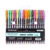 12 Farben (keine Duplikate) G-el Pens Set Kit 1mm Stift L-Ead zum Zeichnen A-dult Malbücher Art Marker