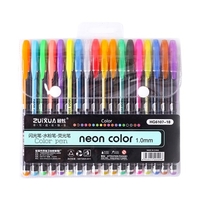 12 Farben (keine Duplikate) G-el Pens Set Kit 1mm Stift L-Ead zum Zeichnen A-dult Malbücher Art Marker