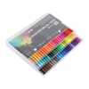 12 Farben Marker Set Doppelspitze Farbstifte Fine Point Art Marker für Kinder Erwachsene Färbung Zeichnung Illustrationen Künstler Skizzieren