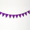 12 Flaggen Filz Ammer Mehrfarbige Wimpel Stoff Dreieck Flaggen Banner Hängende Dekorationen 8, 2ft