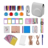12-in-1-Zubehörset für Sofortbildkameras,  kompatibel mit Fujifilm Instax Mini 11,  einschließlich Kameratasche/Kameragurt/Fotoalbum/Fotoclips/Fotorahmen/Schnur zum Aufhängen/Aufkleber/Stift/Filter