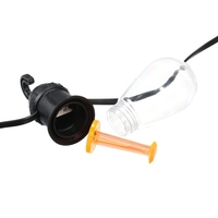 12 Lampen tragbare im Freien wasserdichte Solarenergie String Lampe Villa Garten Landschaft Weihnachtsdekoration Solarleuchten