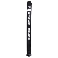 1, 2 Mt bunte sichtbare aufblasbare Signalröhre Scuba Diving Surface Signal Marker Boje Wurst Signal Marker Tauchen Scuba Zubehör