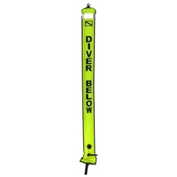 1, 2 Mt bunte sichtbare aufblasbare Signalröhre Scuba Diving Surface Signal Marker Boje Wurst Signal Marker Tauchen Scuba Zubehör
