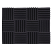 12-Pack-Studio-Akustikschaum-Schwamm-Platten-Fliesen-Absorptions-Schalldämmungs-Schaum