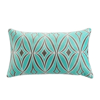 12 "* 20" Rhombic Pattern Throw Kissenbezug Weiche Kissenbezug Sofa Stuhl Dekorative Kissenbezug 30 * 50cm Kissen Sham mit verstecktem Reißverschluss Verschluss