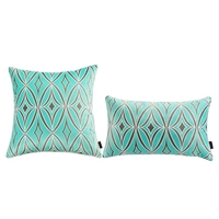 12 "* 20" Rhombic Pattern Throw Kissenbezug Weiche Kissenbezug Sofa Stuhl Dekorative Kissenbezug 30 * 50cm Kissen Sham mit verstecktem Reißverschluss Verschluss