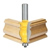1/2 "Schaft Architectural Molding Router Bit Anti-Kickback Gehrung Trimmen Fräsen Schneidwerkzeug Carpenter Woodworking Tools