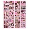 12 Stück / Set Korean Idol Group BTS,  EXO,  ZWEIMAL,  BLACKPINK Aufkleber