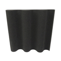 12 stücke Akustikbehandlung Schaumwelle Akustikschaumplatten Schalldichte Noise-Cancelling Foam Board Studio Setup Innen 30*30*5cm