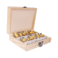 12 stücke Fräser Fräser Set Holzschneider Hartmetall 1/4 zoll 8mm Schaft Optionale Mühle Holzbearbeitung Trimmen Gravur Schnitzen Schneidwerkzeug