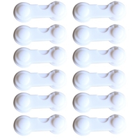 12 Stücke Kind Sicherheit Schutzvorrichtung Kinder Box Schublade Schrank Schrank Schranktür Kühlschrank Sicherheitsschloss Sicherheit Schnalle