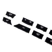 12-Tasten-Tastenkappen Austausch des AC-Heizungsschalters für BMW 5 6 7 F10 F01 F12 61319313923