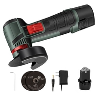 12 V 19500 U/min Kabellose Elektrische Keramikfliesen-Reinigungsmaschine Winkelschleifmaschine Bürstenloses Kupfer Wohnmobil Haushalt Tragbare Handheld-Schneideschleifmaschine