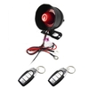 12 V Praktischer Diebstahlschutz Vibrationsalarm Einweg-Fahrzeug-Einbruchsalarmanlage mit 2 Fernbedienungen