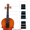 1/2 Violine Geige Finger Guide Griffbrett Aufkleber Label Intonation Chart Griffbrett Marker für Praxis Anfänger