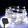 12 Watt 20 Mt / 65.6Ft 200 LEDs Solarbetriebene Energie Kupferdraht Fairy String Licht (weiß)