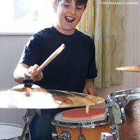 12-Zoll-Drum-Übungspad Stummes Drum-Pad mit Drum-Stick-Tragetasche für Anfänger