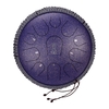 12 Zoll tragbare Stahlzungentrommel 11 Hinweise C Key Handpan Drum Travel Drum Percussion Instrument